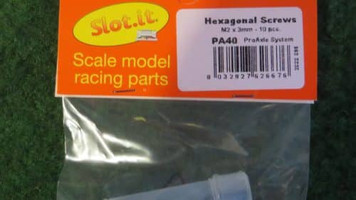 HEXAGONAL SCREWS M2X3MM