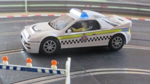 SCALEXTRIC FORD RS200 POLICE