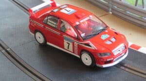 SCALEXTRIC MITSUBISHI LANCER