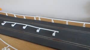 SCALEXTRIC OLD SCHOOL BARRIERS