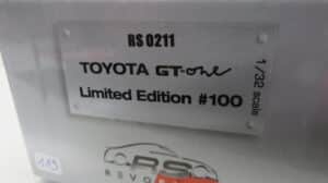 REVOSLOT TOYOTA GT ONE