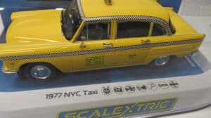 SCALEXTRIC 1977 NYC TAXI