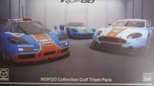 SCALEXTRIC (superslot) GULF TRIPLE PACK