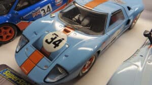 SCALEXTRIC (superslot) GULF TRIPLE PACK