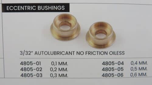 NSR ECCENTRIC 0,4mm BUSHINGS