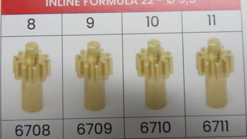 NSR IL PINION 9T FORMULA 22