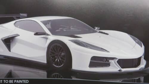 NSR COMPLETE WHITE BODY KIT CORVETTE C8R