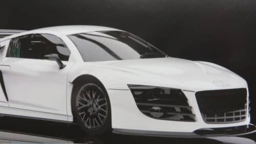 NSR COMPLETE WHITE BODY KIT AUDI R8