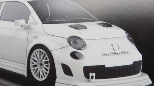 NSR COMPLETE WHITE KIT ABARTH 500