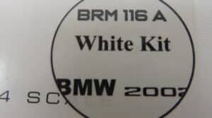 BRM 1/24 BMW 2002 WHITE KIT