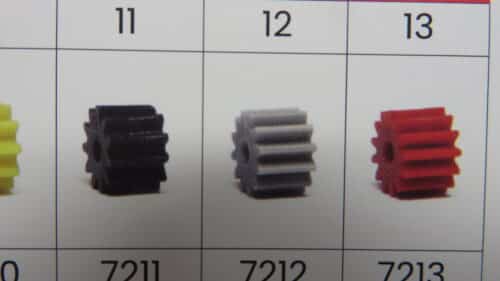 NSR SW PINION 12 T PLASTIC