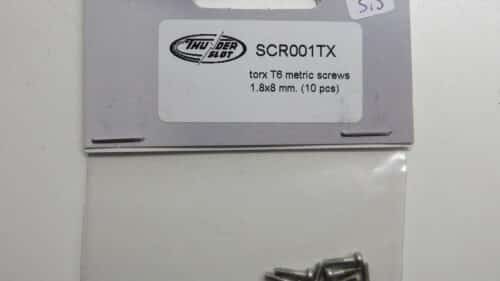 THUNDERSLOT TORX T6 METRIC SCREWS 8MM