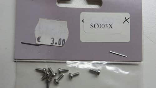 THUNDERSLOT CROSS HEAD METRIC SCREWS 2X5MM